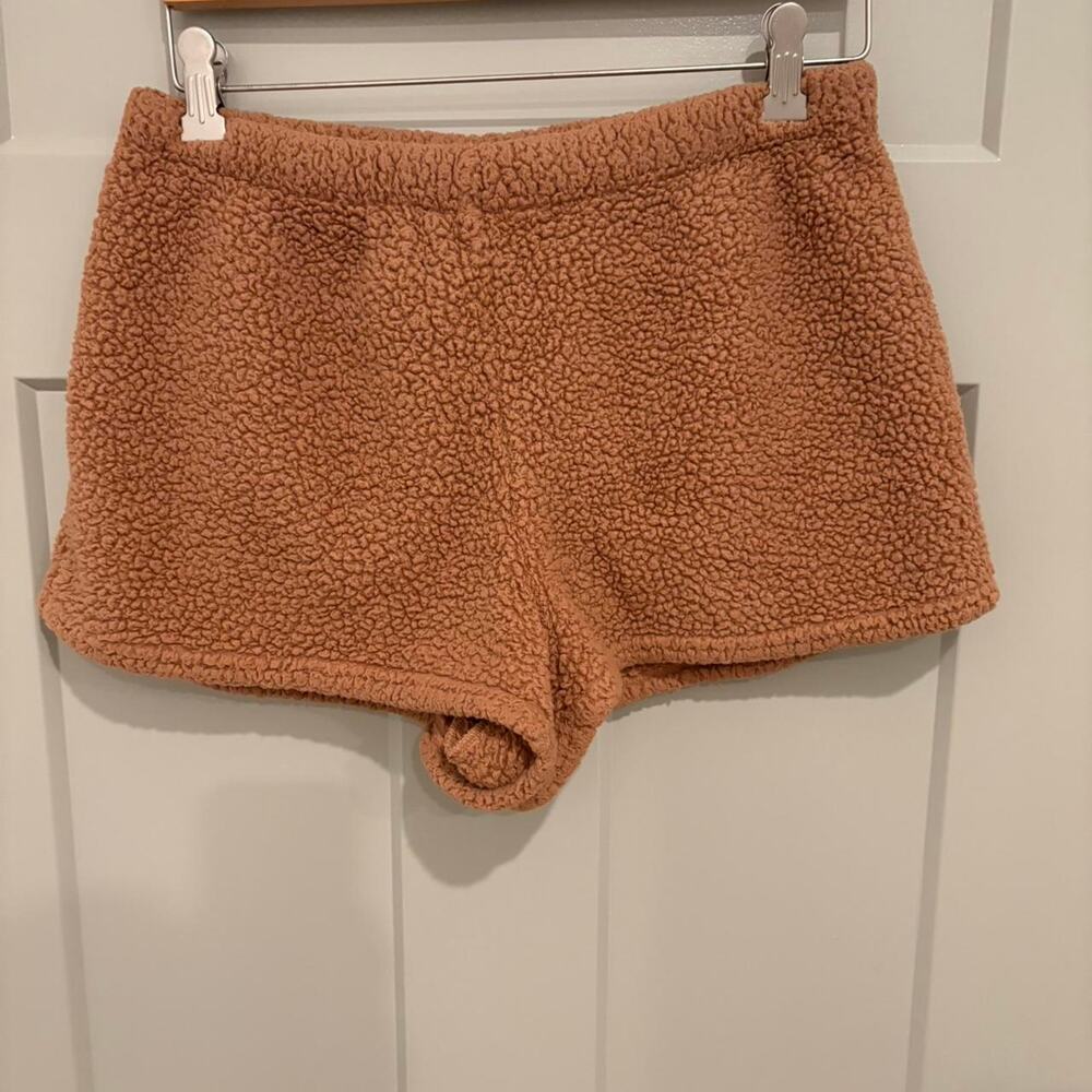 Victorias secret pink brown fuzzy